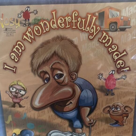 World Challenge Inc Nosy “I Am Wonderfully Made” 60 Piece Puzzle Game Toy New - Picture 2 of 3